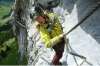 via ferrata w okolicach Chamonix